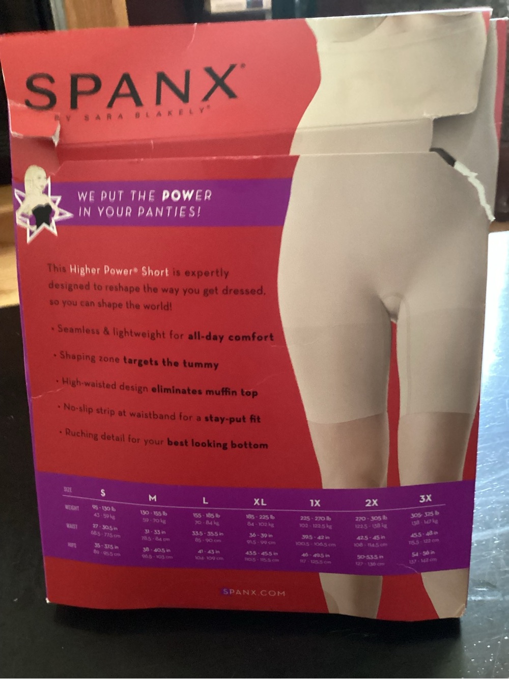 SPANX Beige Higher Power High-Waisted Shaper Short - Picture 2 of 2